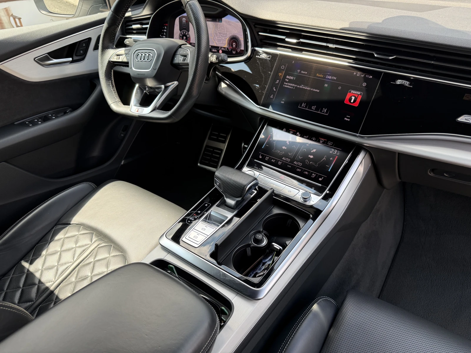 Audi Q8 55TFSI 3xS-line.Внос Германия., снимка 9 - Автомобили и джипове - 55057378