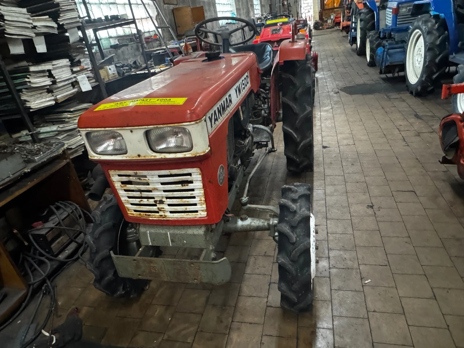 Трактор Yanmar 1500, снимка 3 - Селскостопанска техника - 56218552