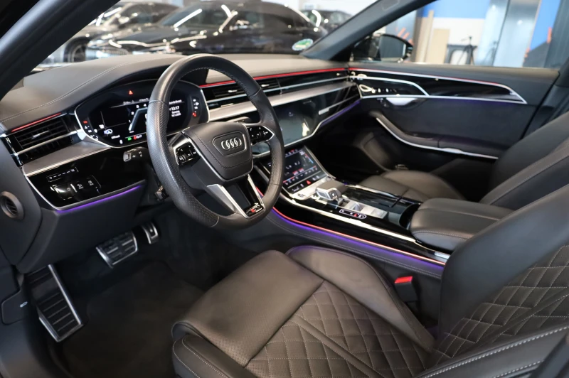 Audi A8 3XS-LINE* RS* OLED LIGHTS* PANO* 360* , снимка 10 - Автомобили и джипове - 53054447