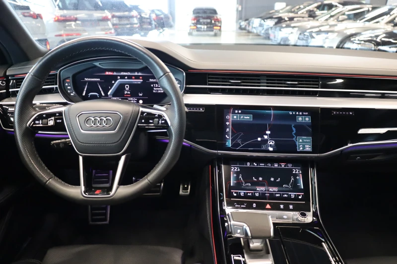Audi A8 3XS-LINE* RS* OLED LIGHTS* PANO* 360* , снимка 11 - Автомобили и джипове - 53054447