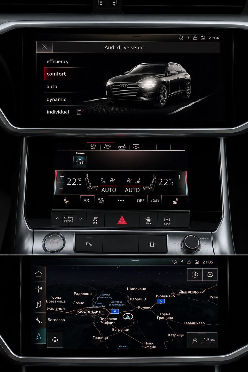 Audi A6 QUATTRO| MATRIX| DIGITAL| S-LINE| 8ZF| ЛИЗИНГ, снимка 16 - Автомобили и джипове - 55052803