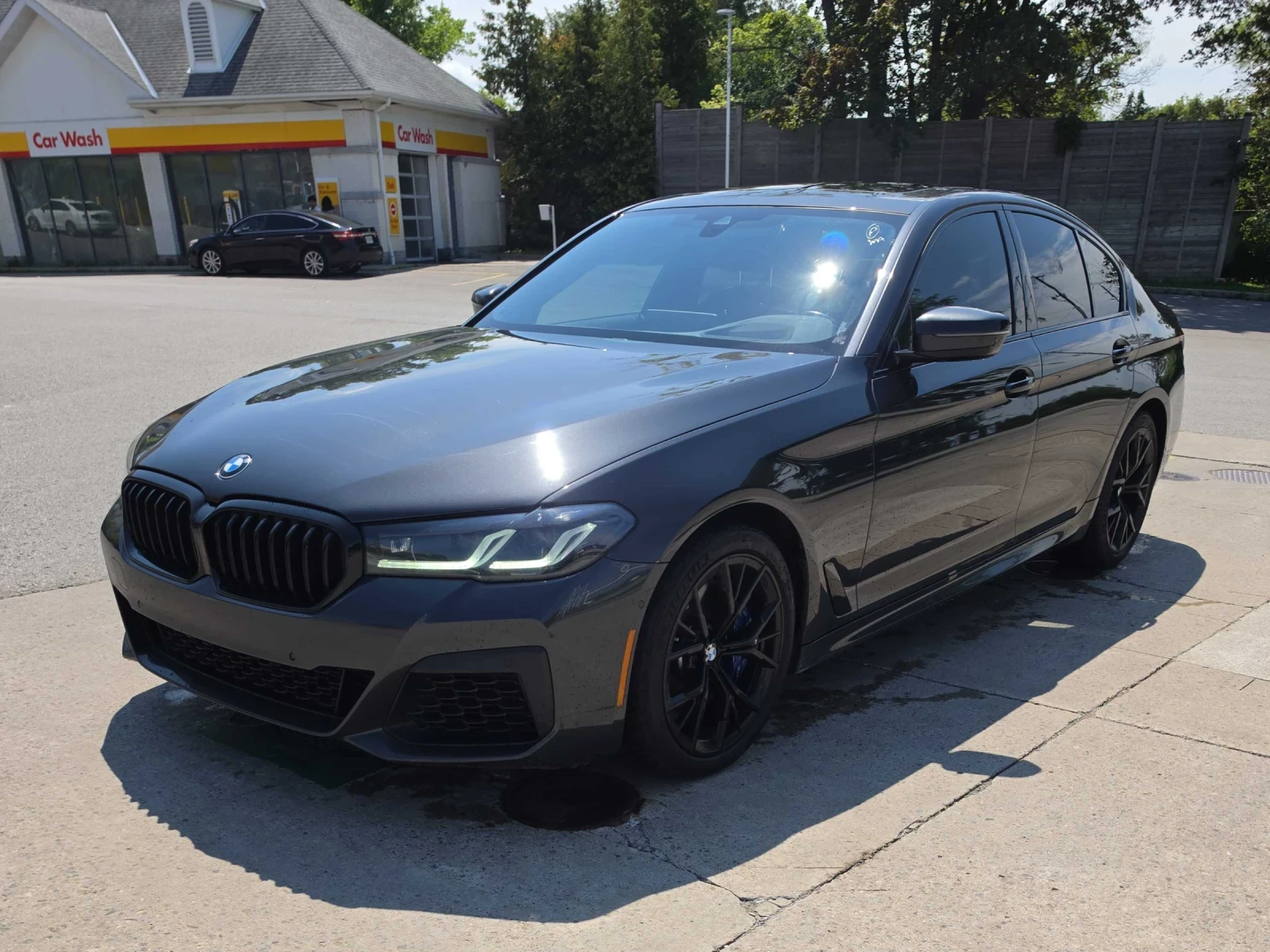 BMW 540 XDRIVE* 64K km* HEAD-UP* ПОДГРЕВ* CARFAX , снимка 2 - Автомобили и джипове - 55675167