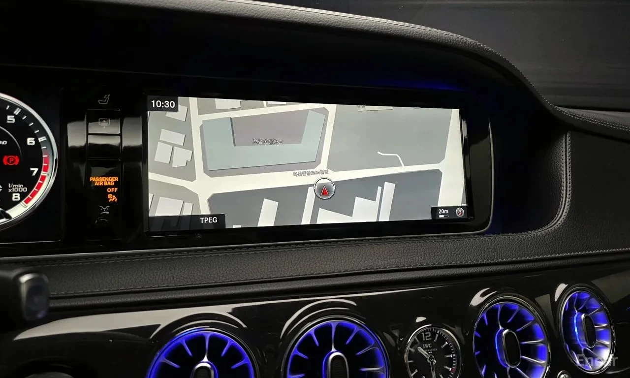 Mercedes-Benz S 63 AMG ПОДГР.* ОБДУХ.* АВТОКРЕДИТ БЕЗ ПЪРВОНАЧАЛНА ВНОСКА, снимка 14 - Автомобили и джипове - 55939313