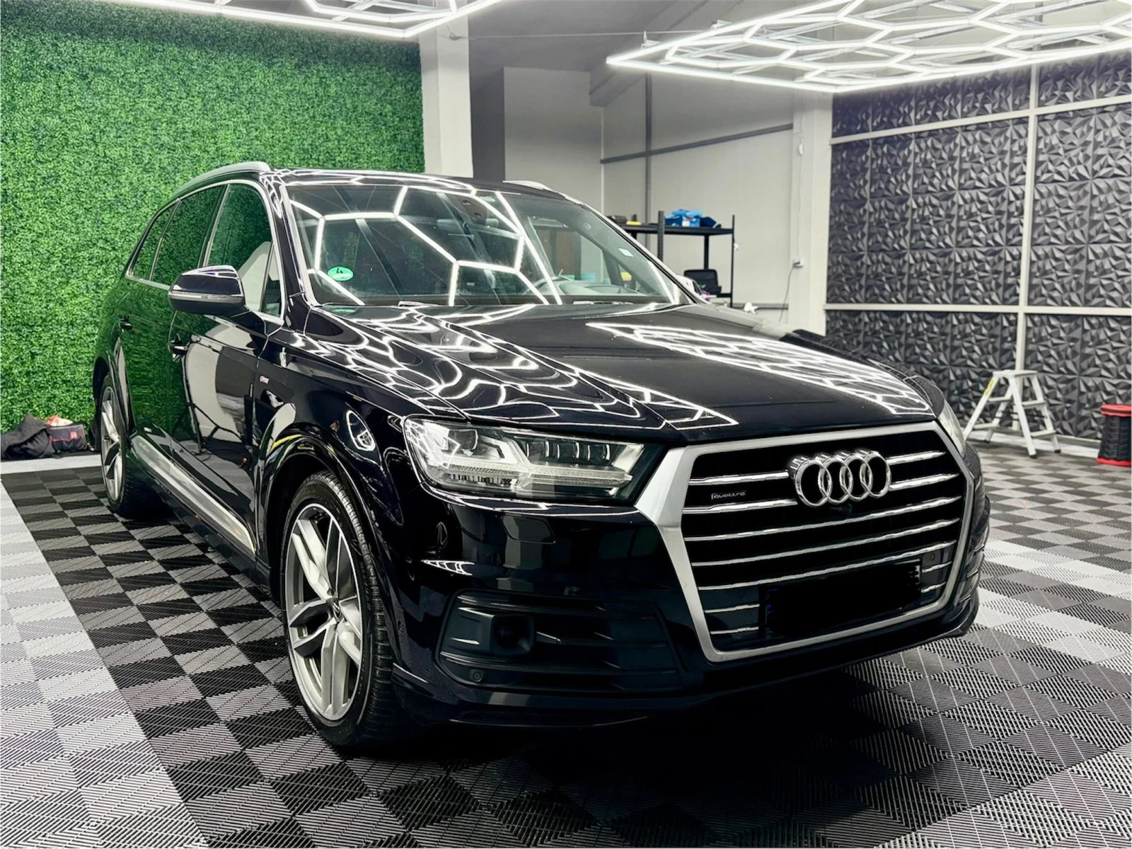 Audi Q7 3.0 TDI 3xSline/B&O/Active Sound/TV/Massage/HUD  | Mobile.bg   1