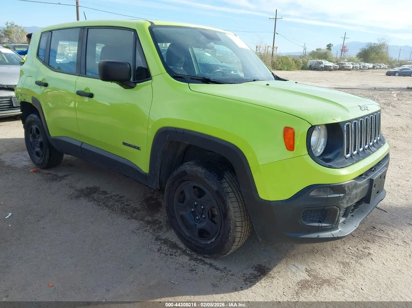 Jeep Renegade 2.4L I-4 VVT, 180HP 4X4 Drive