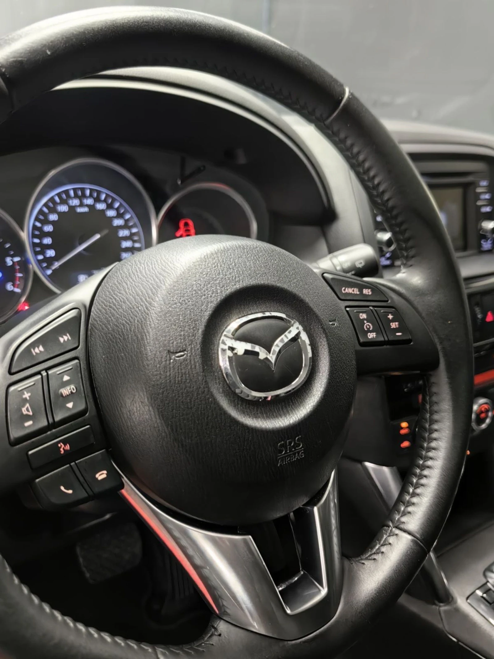 Mazda CX-5 2.2* SKYACTIVE* AUTOMATIC* LINE ASIST* ПОДГРЕВ* ТЕ, снимка 9 - Автомобили и джипове - 53973426