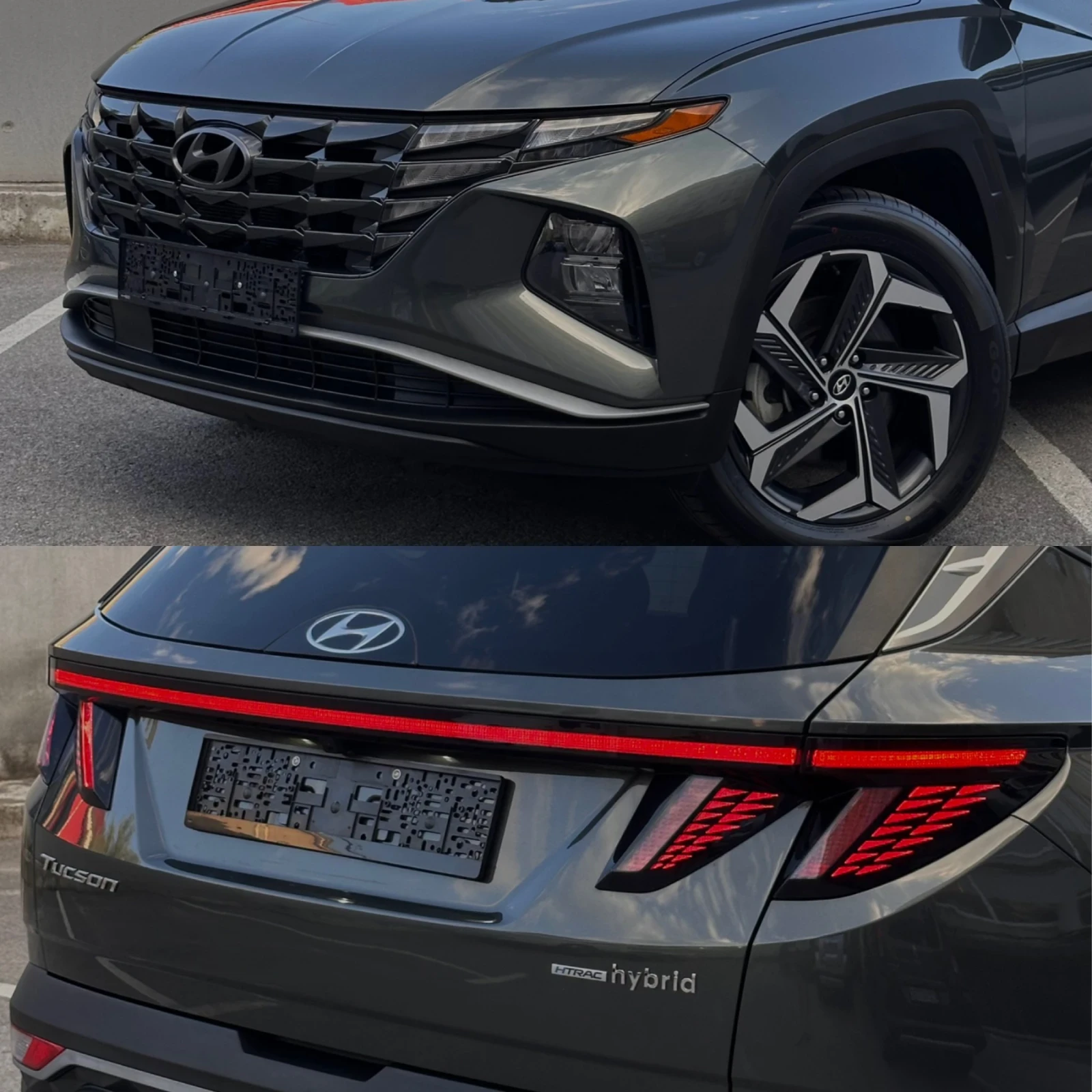 Hyundai Tucson 1.6 T-GDI HYBRID   AWD FULL LED , снимка 15 - Автомобили и джипове - 55345391