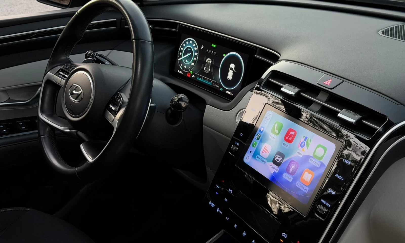 Hyundai Tucson 1.6 T-GDI HYBRID   AWD FULL LED , снимка 10 - Автомобили и джипове - 55696698