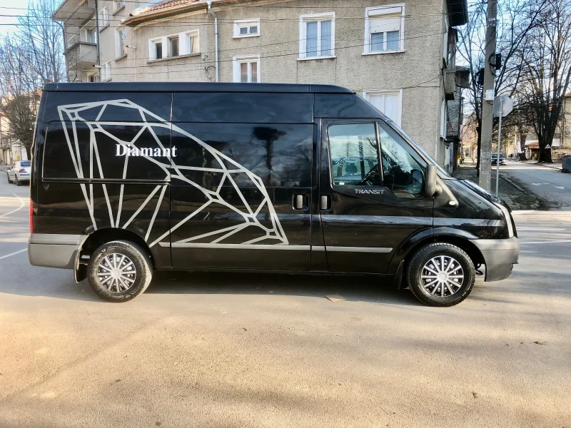 Ford Transit 2.2TDCI КЛИМА* ПЕЧКА* ТЕМПОМАТ 6скорости, снимка 4 - Бусове и автобуси - 48072321