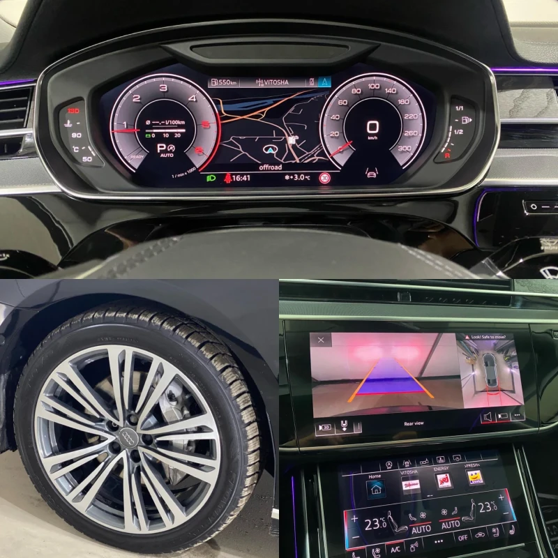 Audi A8 3.0 TDI * NAVI* 360 CAMERA* QUATTRO* , снимка 14 - Автомобили и джипове - 49307474