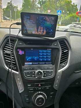 Hyundai Santa fe 4WD AUTOMATIC   PANORAMA   7 МЕСТА   КОЖА   SELF P, снимка 16