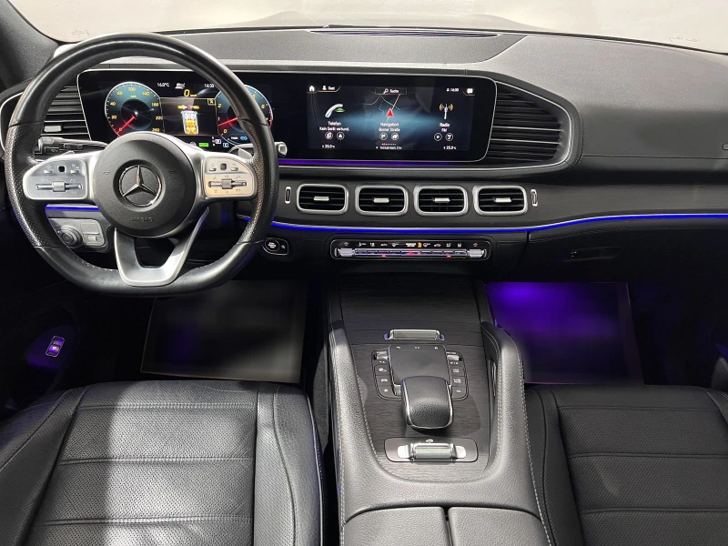 Mercedes-Benz GLS580 4MATIC/489HP/AMG/7SEATS/PANO/23&#39;&#39;/AHK/NIGH, снимка 10 - Автомобили и джипове - 49712560