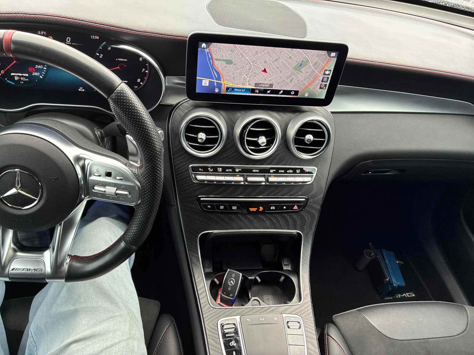 Mercedes-Benz GLC 43 AMG * * CARFAX * * АВТО КРЕДИТ * * , снимка 11 - Автомобили и джипове - 53930204