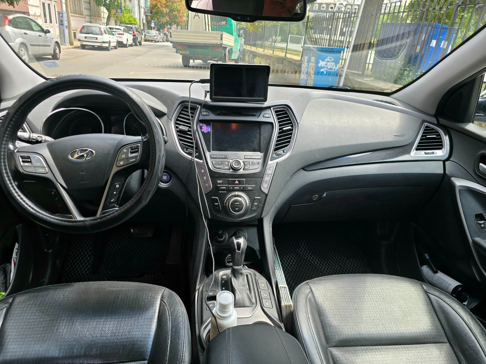 Hyundai Santa fe 4WD AUTOMATIC   PANORAMA   7 МЕСТА   КОЖА   SELF P, снимка 11 - Автомобили и джипове - 55653025