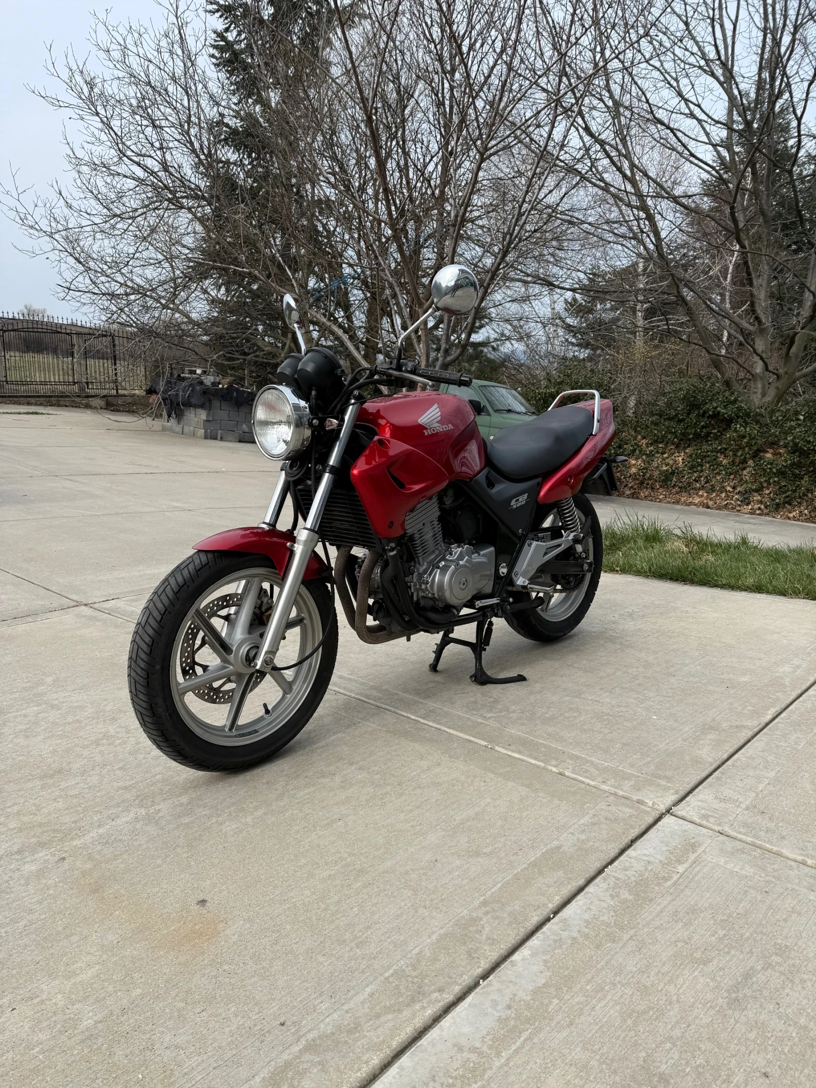 Honda Cb 2003 500, снимка 4 - Мотоциклети и мототехника - 53922226