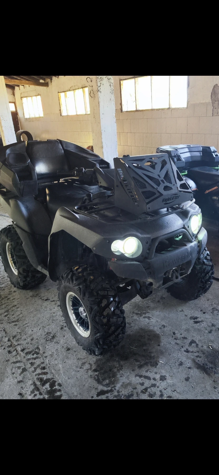 Kawasaki Brute Force с много доработки и екстри, снимка 3 - Мотоциклети и мототехника - 55715350