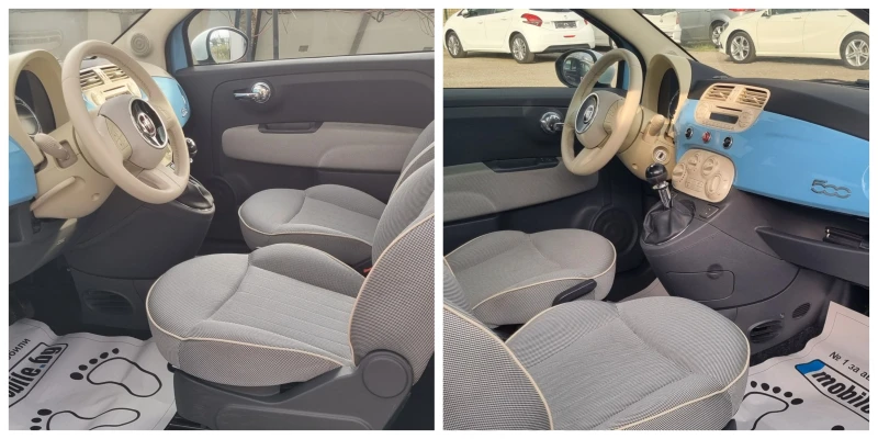 Fiat 500 Twin Аir Тurbo/ Панорама, снимка 9 - Автомобили и джипове - 51585212