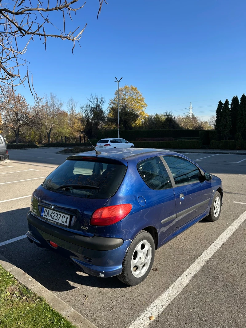 Peugeot 206, снимка 3 - Автомобили и джипове - 52444564