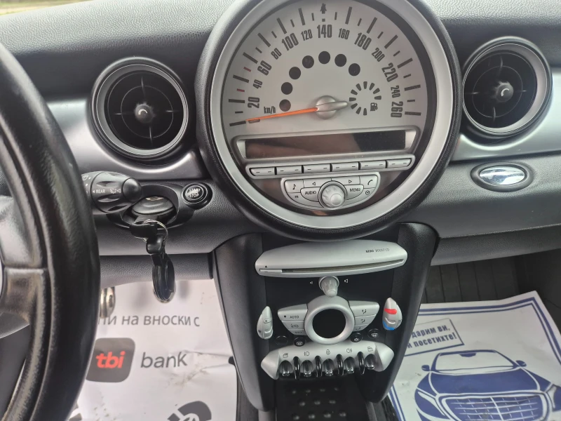 Mini Cooper 1.6i NAVI, снимка 14 - Автомобили и джипове - 52973480