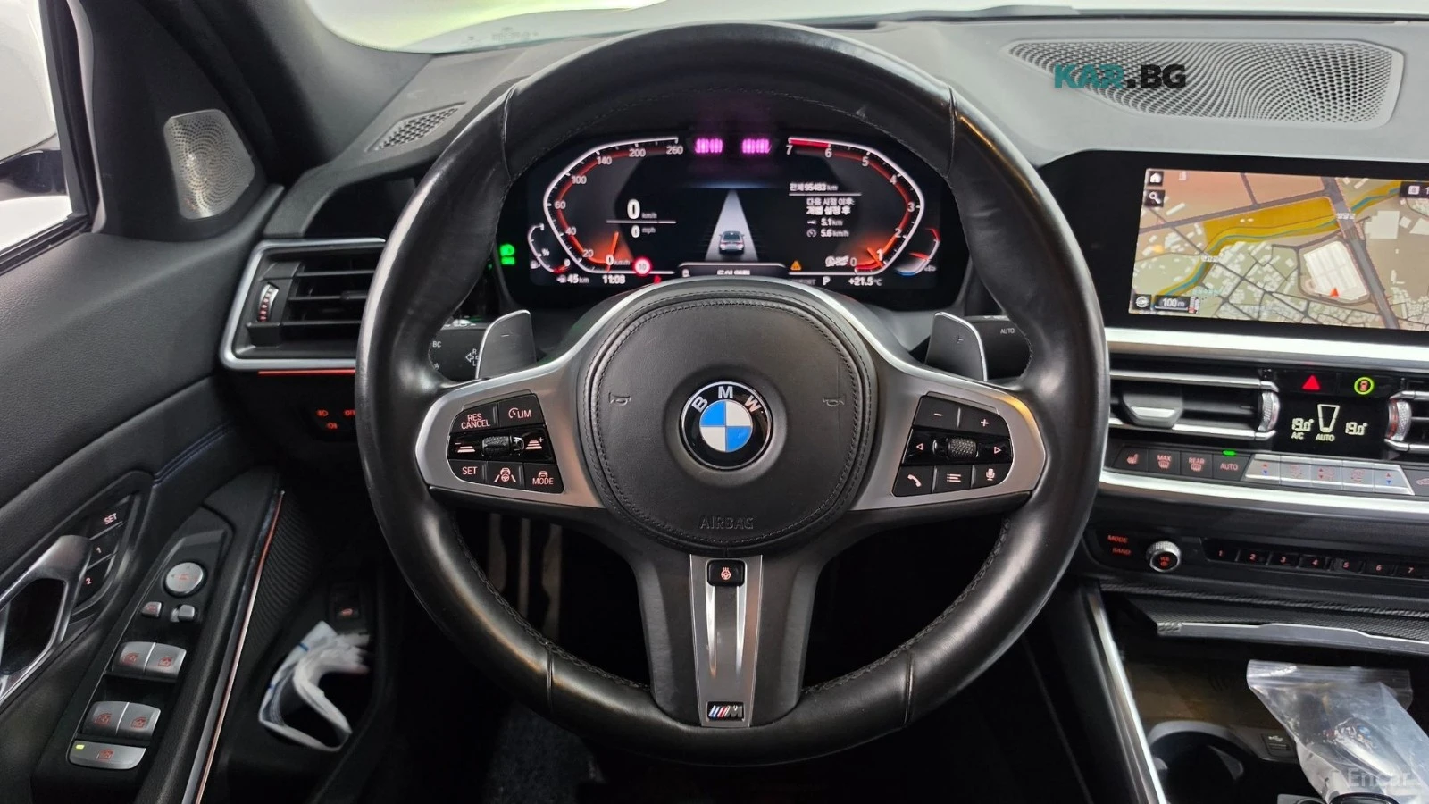 BMW 320 M SPORT* HUD* 360* КОЖА* НАВИ* ПАНО, снимка 13 - Автомобили и джипове - 56237684