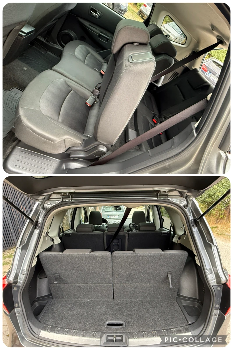 Nissan Qashqai 2.0i 4x4 AVTOMAT NAVI PANORAMA, снимка 13 - Автомобили и джипове - 51608148