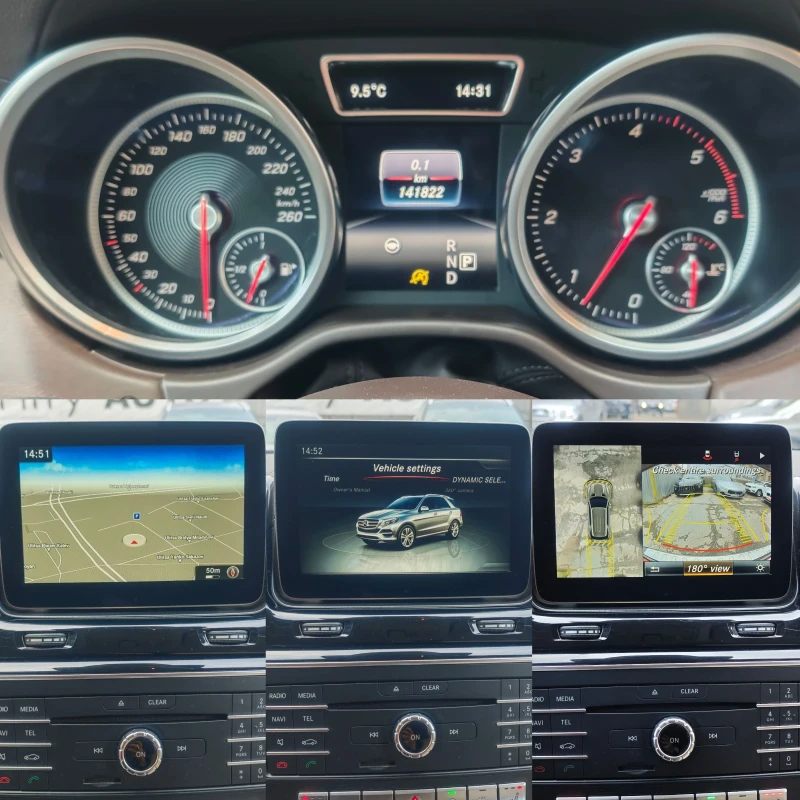 Mercedes-Benz GLE 350 AMG, АМБИЕНТ, 360-КАМЕРА, ПАМЕТ, ПОДГРЕВ, ФУЛ! , снимка 13 - Автомобили и джипове - 52642646