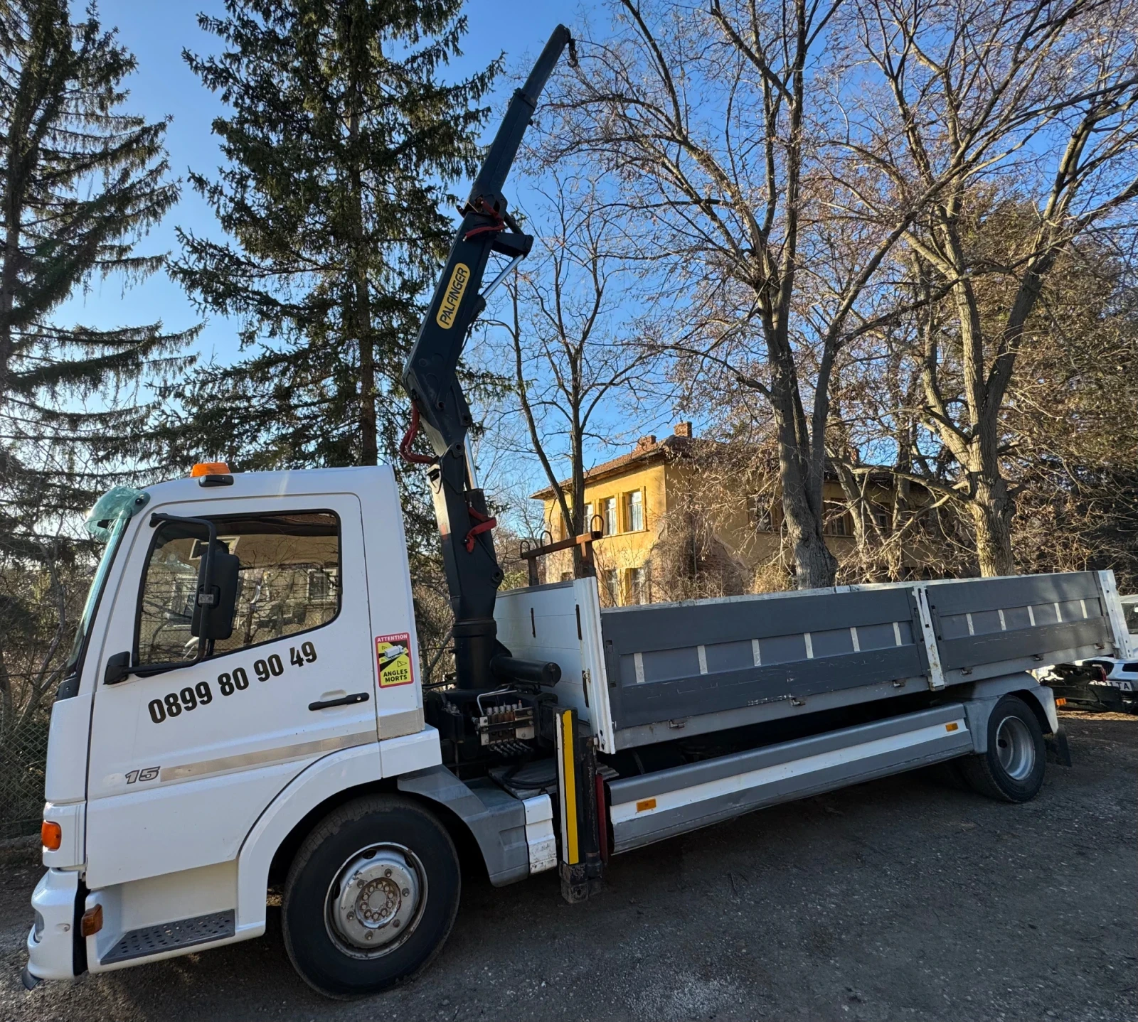 Mercedes-Benz Atego 815 КРАН, снимка 1
