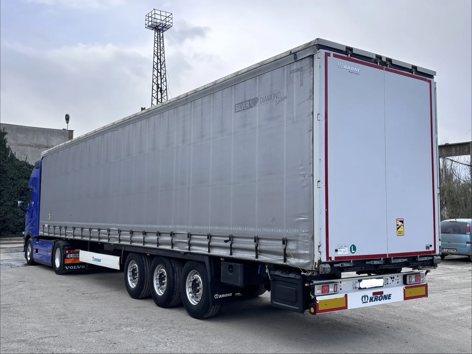 Полуремарке Krone БОГЕ!НОВ ВНОС!ТАРА 6250кг., снимка 3 - Ремаркета - 54143907