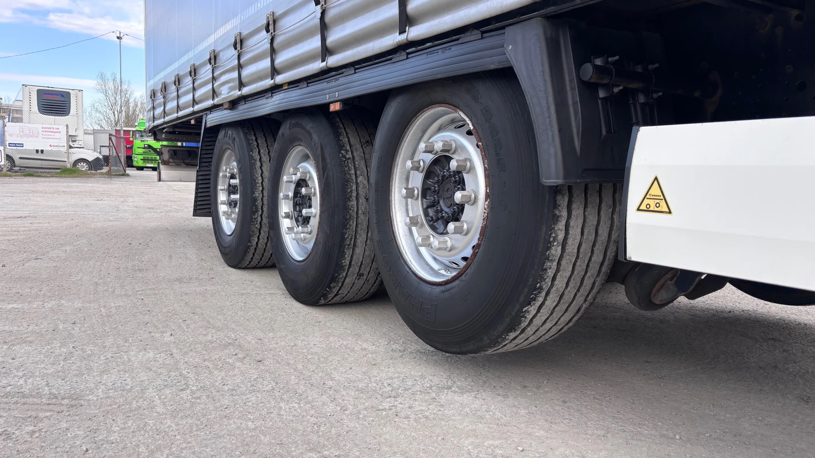 Полуремарке Krone БОГЕ!НОВ ВНОС!ТАРА 6250кг., снимка 6 - Ремаркета - 54143907