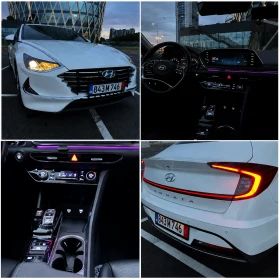 Hyundai Sonata LPG/Ambiet/бяла перла/22 год./FULL екстри за мод., снимка 1