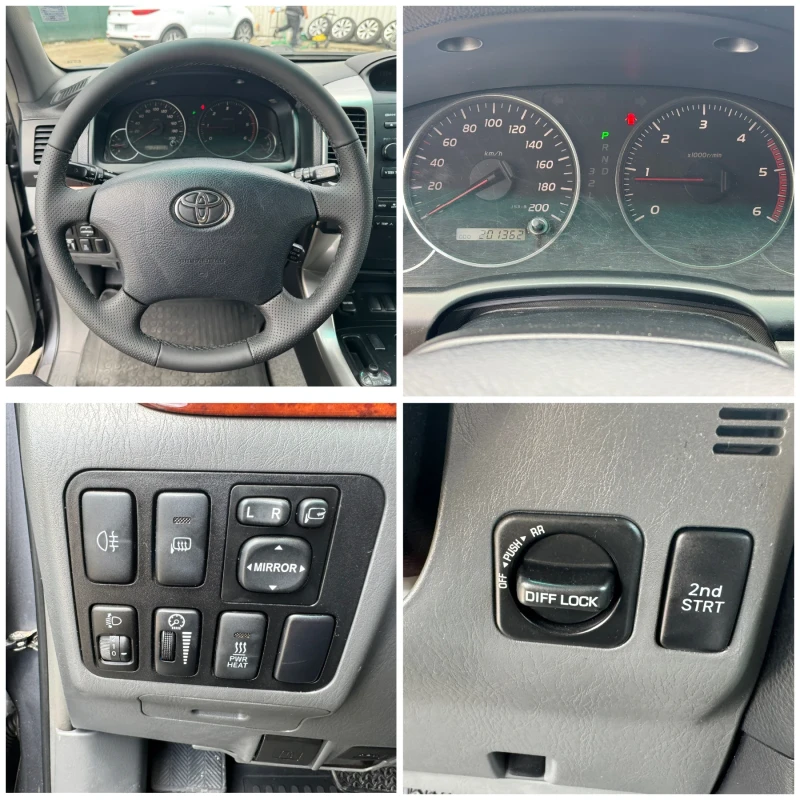 Toyota Land cruiser PRADO 3.0D4D-200кс АВТОМАТИК РОЛБАР ШНОРХЕЛ БЛОКАЖ, снимка 15 - Автомобили и джипове - 47054388