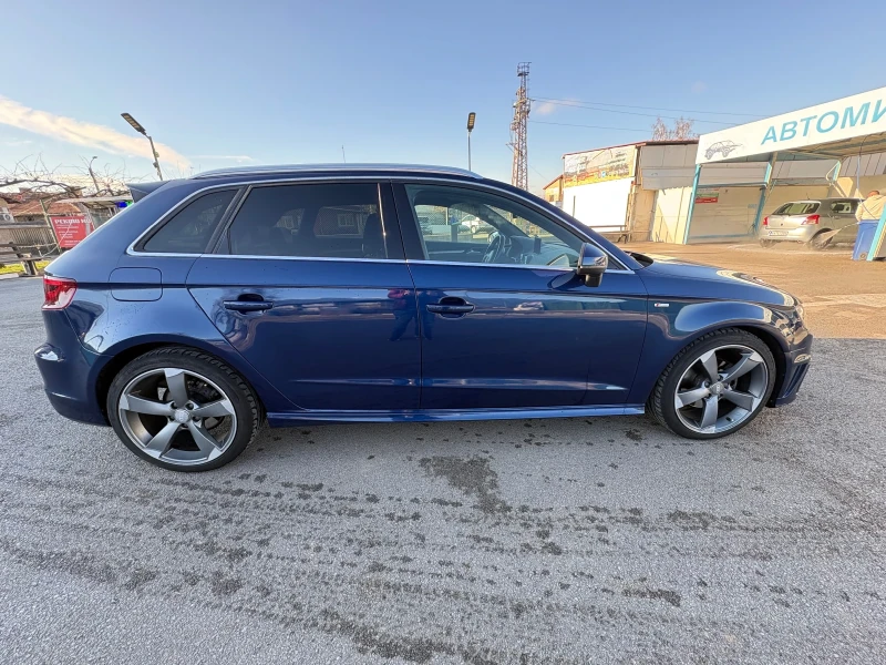 Audi A3  TDI, S-line, ПОДГРЕВ, Дистроник, снимка 8 - Автомобили и джипове - 52776145