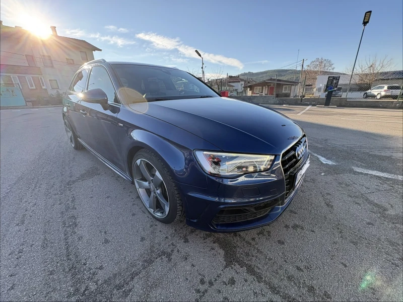 Audi A3  TDI, S-line, ПОДГРЕВ, Дистроник, снимка 3 - Автомобили и джипове - 52776145