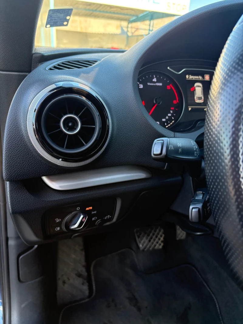 Audi A3  TDI, S-line, ПОДГРЕВ, Дистроник, снимка 16 - Автомобили и джипове - 52776145