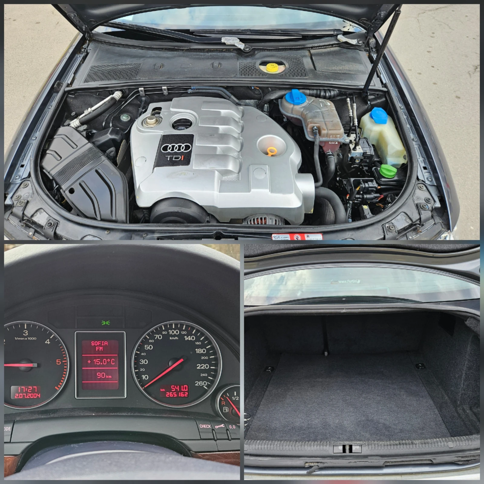 Audi A4 1.9 TDI KLIMATRONIK/131 hp, снимка 16 - Автомобили и джипове - 54003084