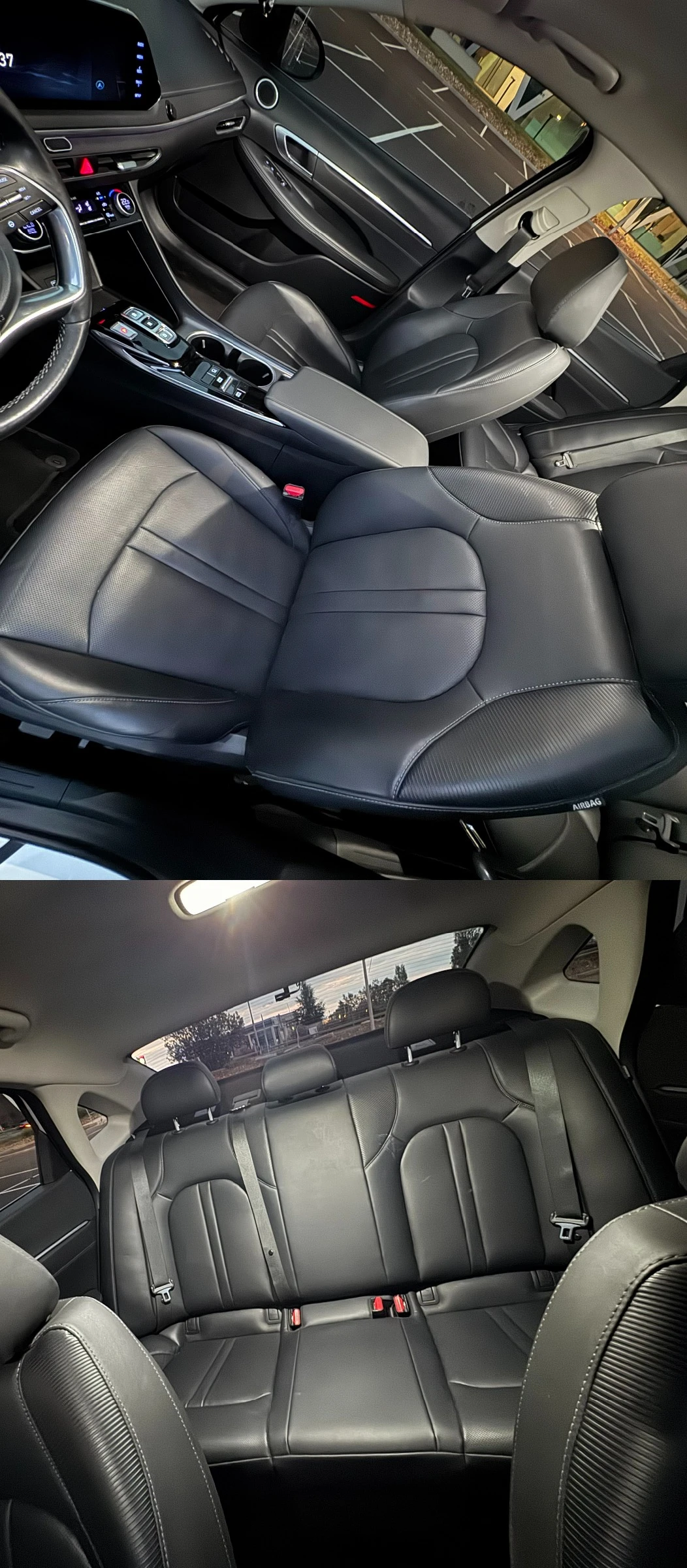 Hyundai Sonata LPG/Ambiet/бяла перла/22 год./FULL екстри за мод., снимка 13 - Автомобили и джипове - 54676319