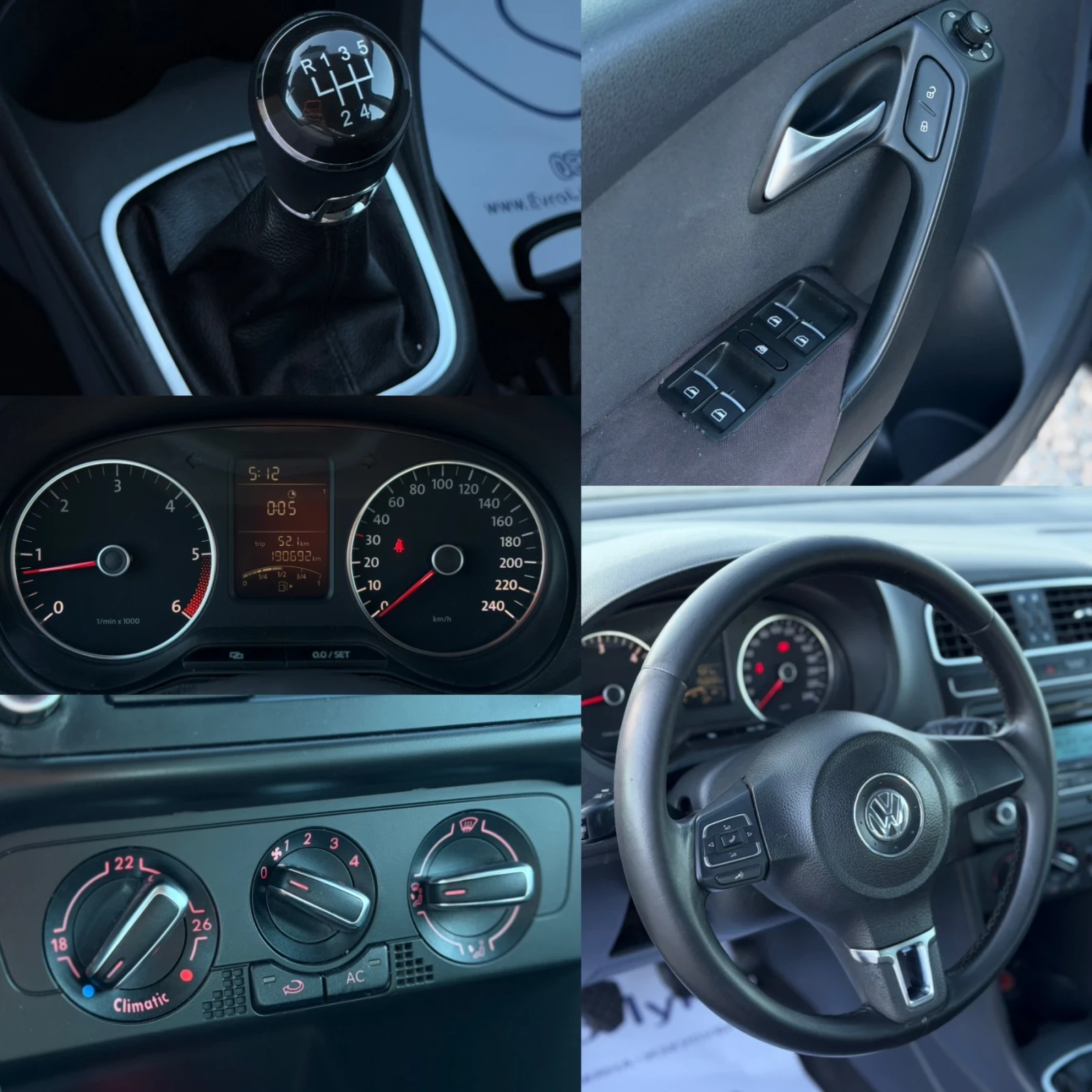 VW Polo 1.6TDI 90кс КЛИМАТИК , снимка 17 - Автомобили и джипове - 55000387