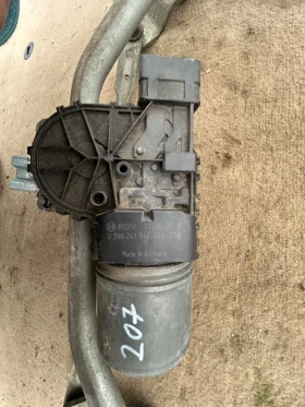 0390241540 моторче с механизъм предни чистачки PEUGEOT 207 , снимка 2 - Части - 53029202