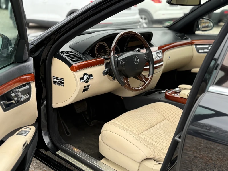 Mercedes-Benz S 500 ГАЗ* ОБДУХ* NightVision* ВЪЗДУХ* 388К.С., снимка 8 - Автомобили и джипове - 53316816