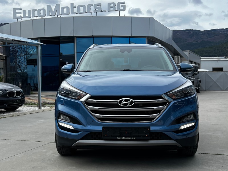 Hyundai Tucson 2.0 CRDI, 4X4, ПЪЛНА СЕРВИЗНА ИСТОРИЯ-КАТО НОВ!!!!, снимка 2 - Автомобили и джипове - 44760507