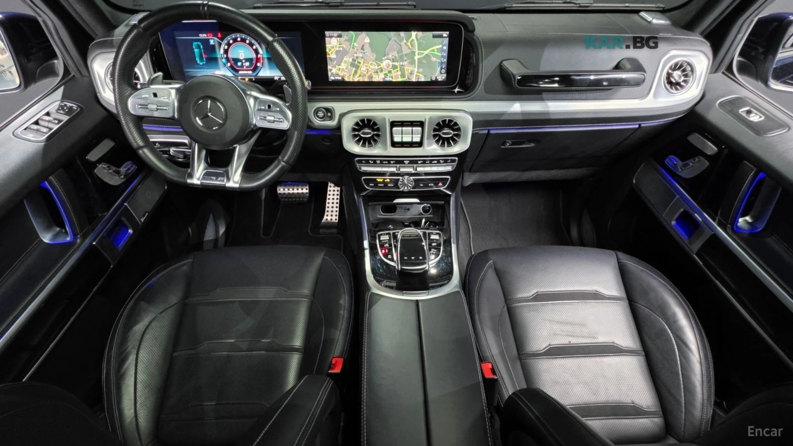 Mercedes-Benz G 63 AMG DISTRONIC / 360 / BURMESTER , снимка 8 - Автомобили и джипове - 54989729