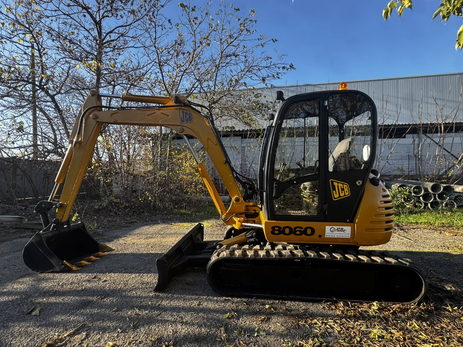Багер JCB 8060, снимка 1