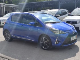 Обява за продажба на Toyota Yaris 1.5HYBRID* LED* АВТОМАТИК* ПАНОРАМА* LINE ASISTE ~18 900 лв. - изображение 1