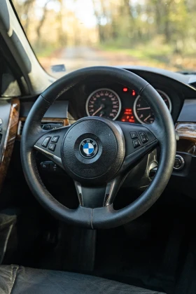 BMW 525 BMW E60 525d 177 к. с. 2006 г.  Автомат, снимка 17