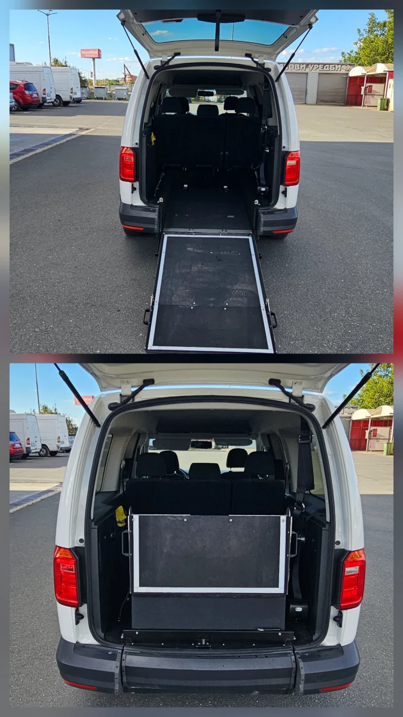 VW Caddy 2.0 TDI  XL с ПЛАТФОРМА-клима-камера-темпомат, снимка 14 - Автомобили и джипове - 51764298
