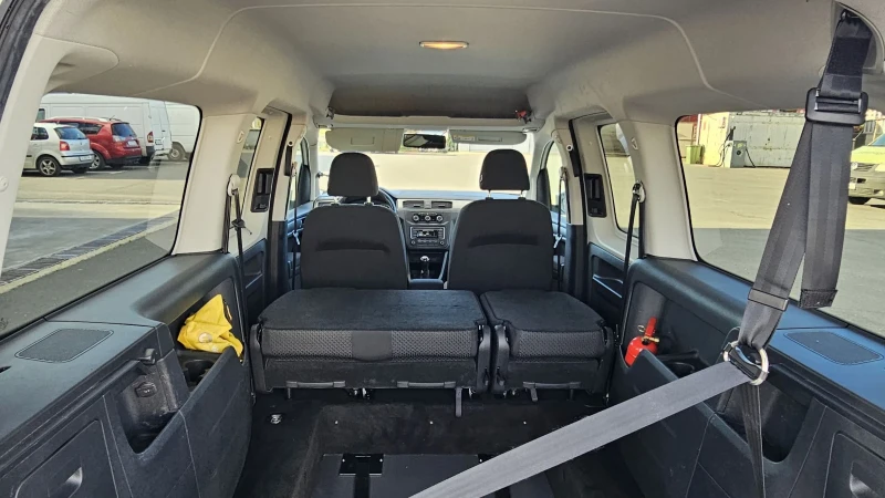 VW Caddy 2.0 TDI  XL с ПЛАТФОРМА-клима-камера-темпомат, снимка 16 - Автомобили и джипове - 51764298