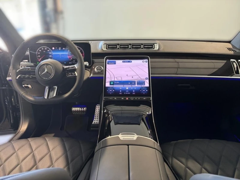 Mercedes-Benz S 450 d/AMG/LONG/4-MATIC/NIGHT/BURM/360/HEAD UP/, снимка 12 - Автомобили и джипове - 52038912