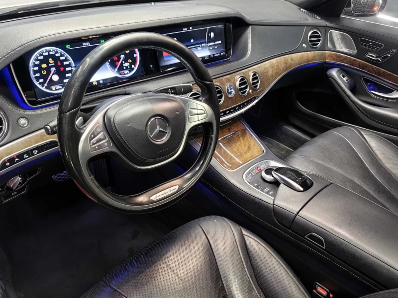 Mercedes-Benz S 350 BLUETEC* 4MATIC* AMG* DISTR* BURMASTER* PANO, снимка 15 - Автомобили и джипове - 52078934