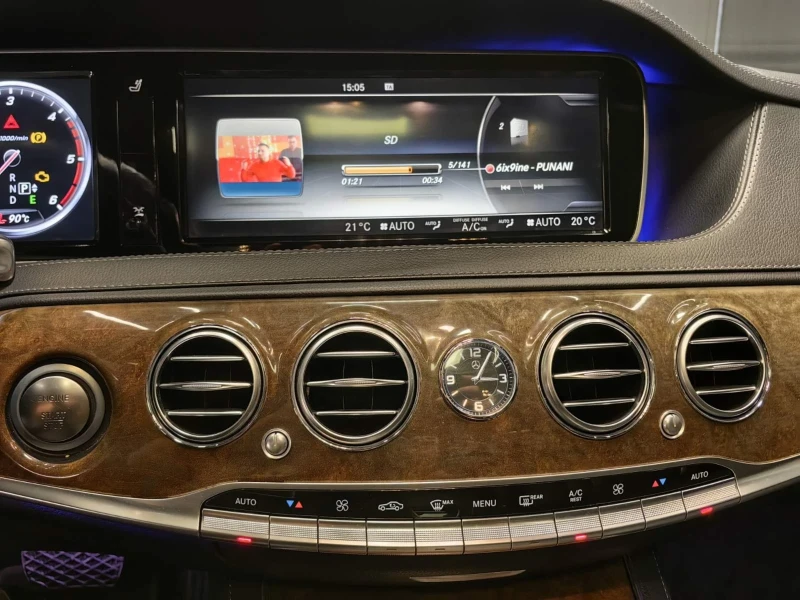 Mercedes-Benz S 350 BLUETEC* 4MATIC* AMG* DISTR* BURMASTER* PANO, снимка 11 - Автомобили и джипове - 52078934