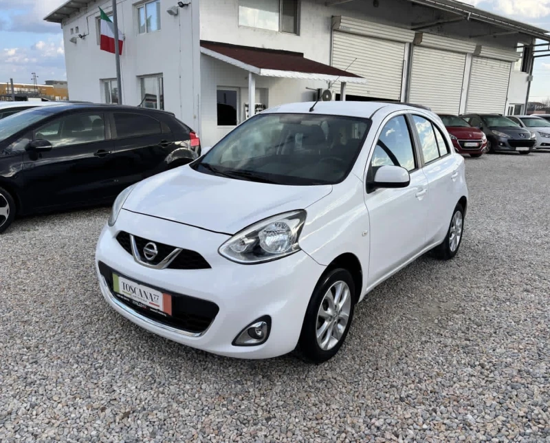 Nissan Micra 1.2i* 80k.c.* TEKNA * ЛИЗИНГ * , снимка 2 - Автомобили и джипове - 52477320